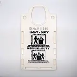 yellow scaffold tag